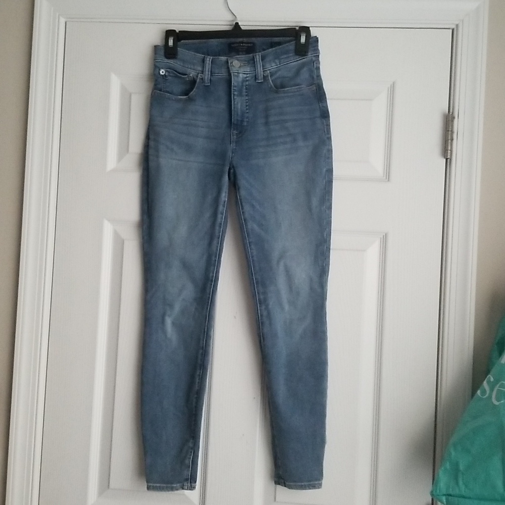 Lucky Brand High Rise Skinny Ankle Bridgette Jeans